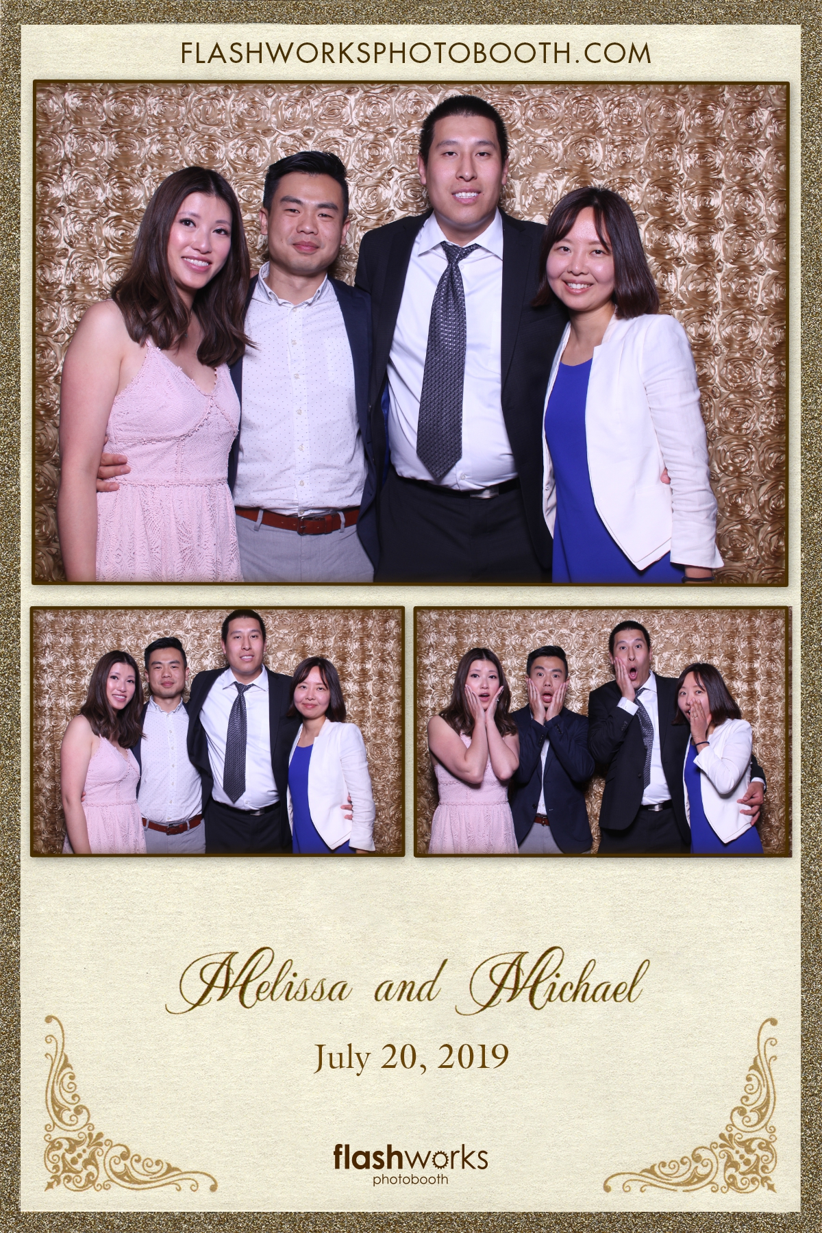 Michael and Melissa's Wedding | View more photos from the event at gallery.flashworksphotobooth.com/u/FlashworksPhotoboothInc/Michael-and-Melissas-Wedding